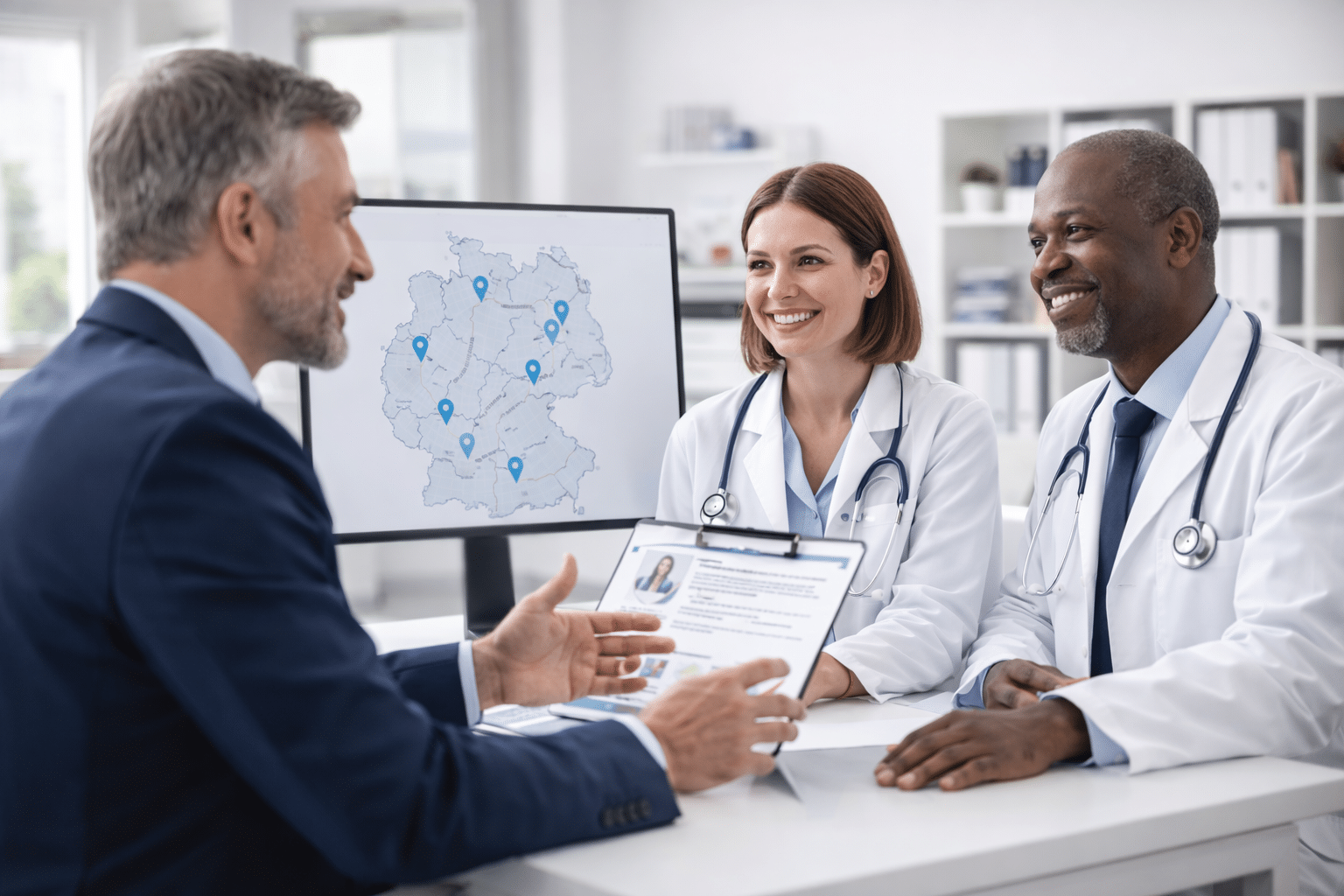 Vermittlung Ärzte Deutschland