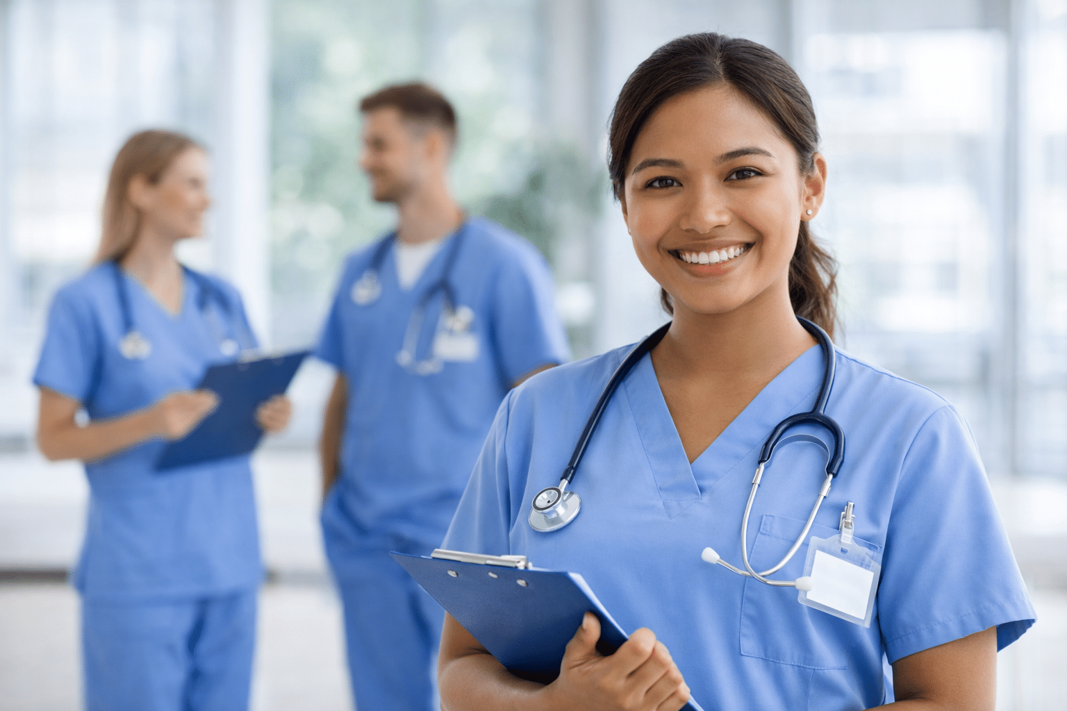 Pflegekraft aus dem Ausland im Krankenhaus