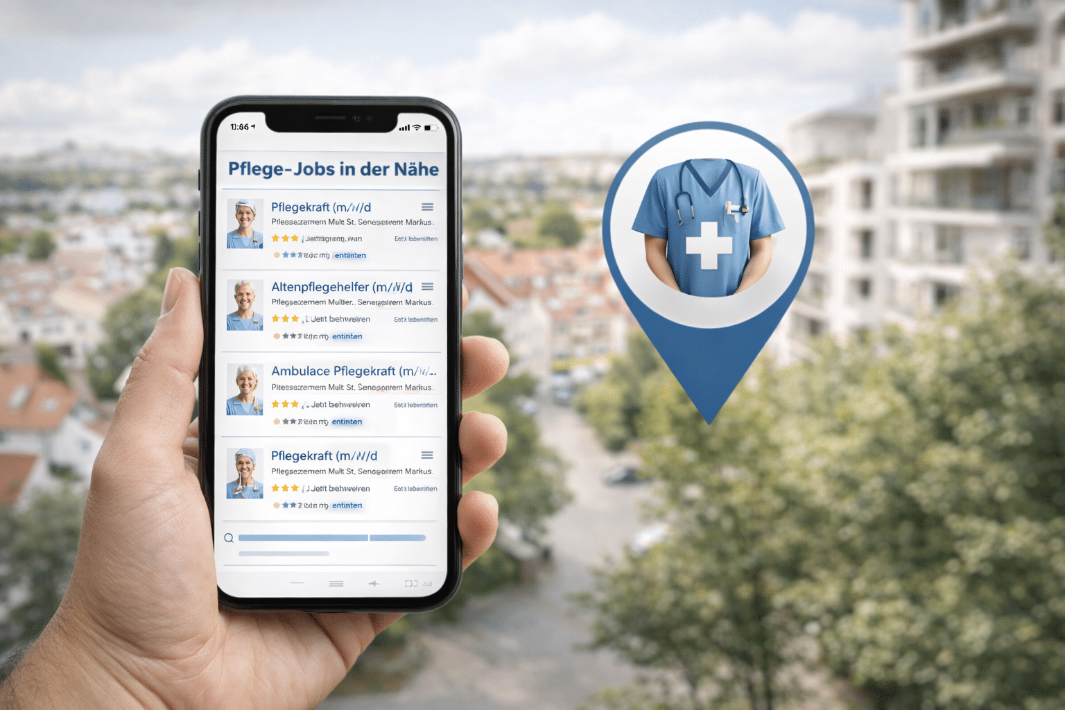 Pflege Jobs in der Nähe